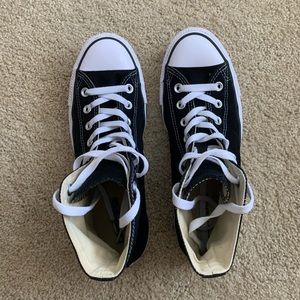 Converse Black High Ankle Shoes